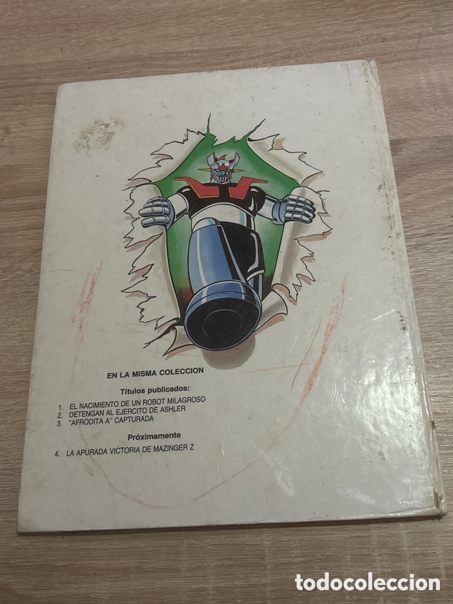 Tebeos: Mazinger z num 3 afrodita A capturada ( leer) - Foto 2