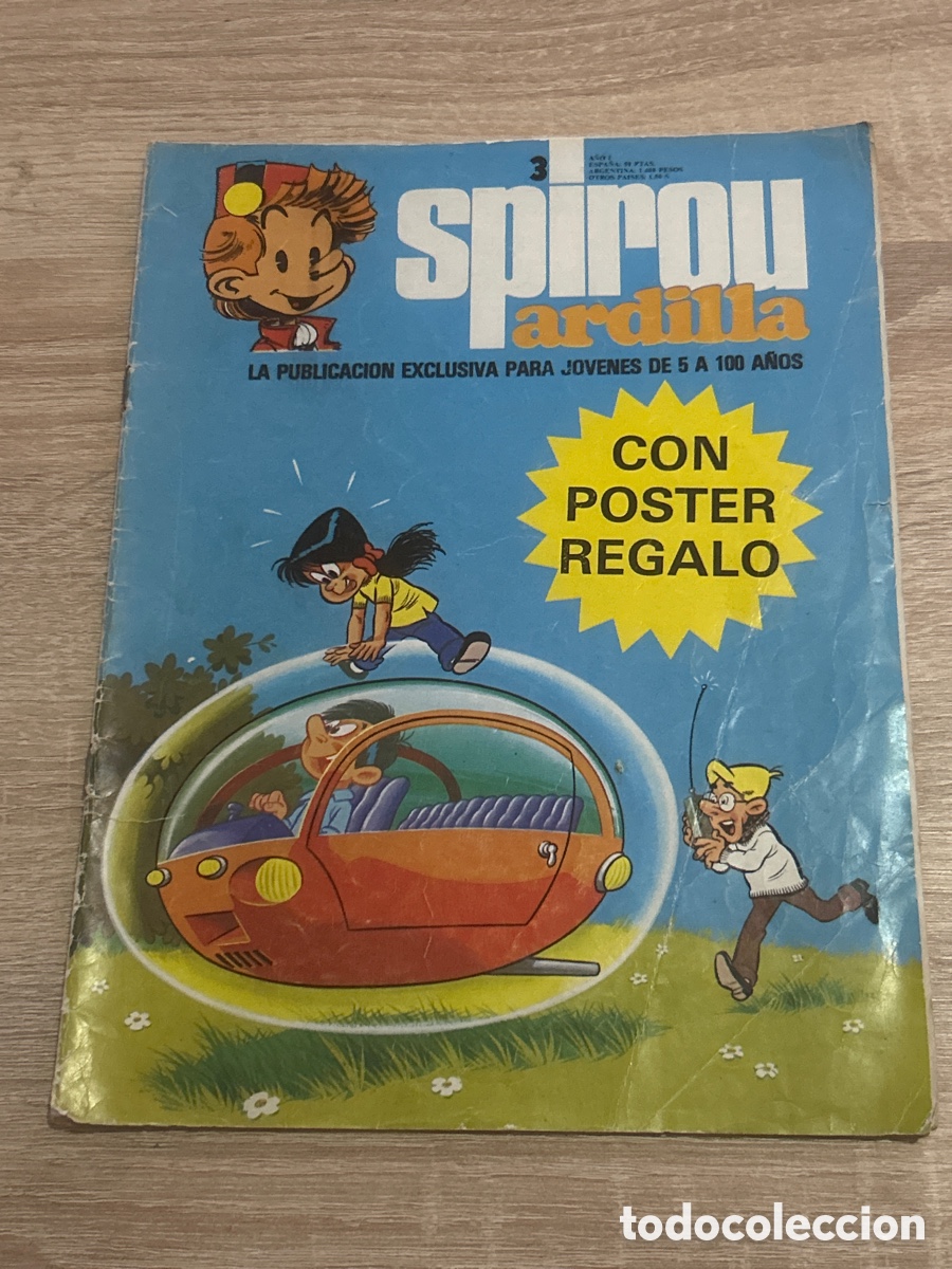 Tebeos: Spirou ardilla n&uacute;m 3 sin p&oacute;ster - Foto 1