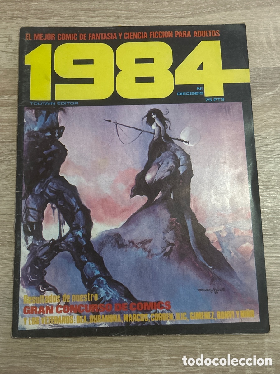 Tebeos: C&oacute;mic de fantas&iacute;a y ciencia ficci&oacute;n 1984 n&uacute;m 16