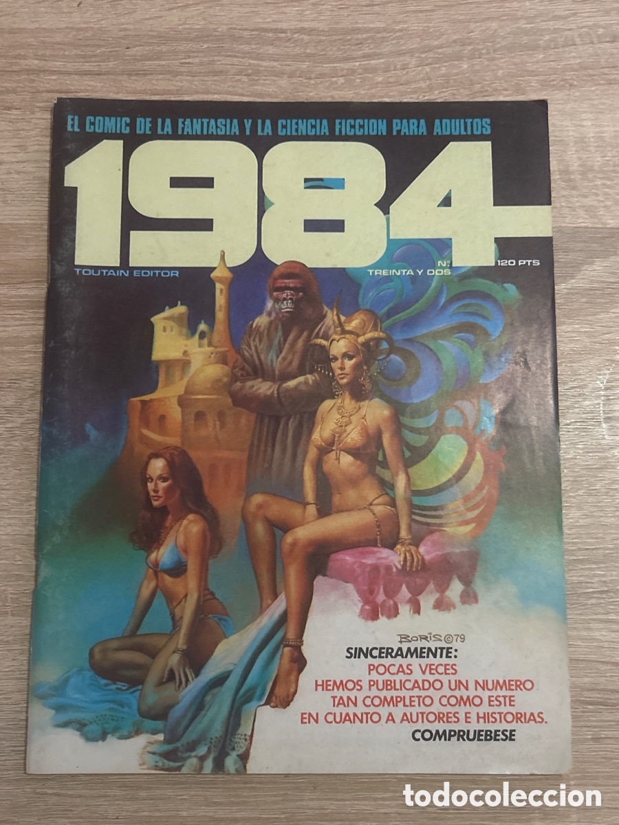 Tebeos: C&oacute;mic de fantas&iacute;a y ciencia ficci&oacute;n 1984 n&uacute;m 32