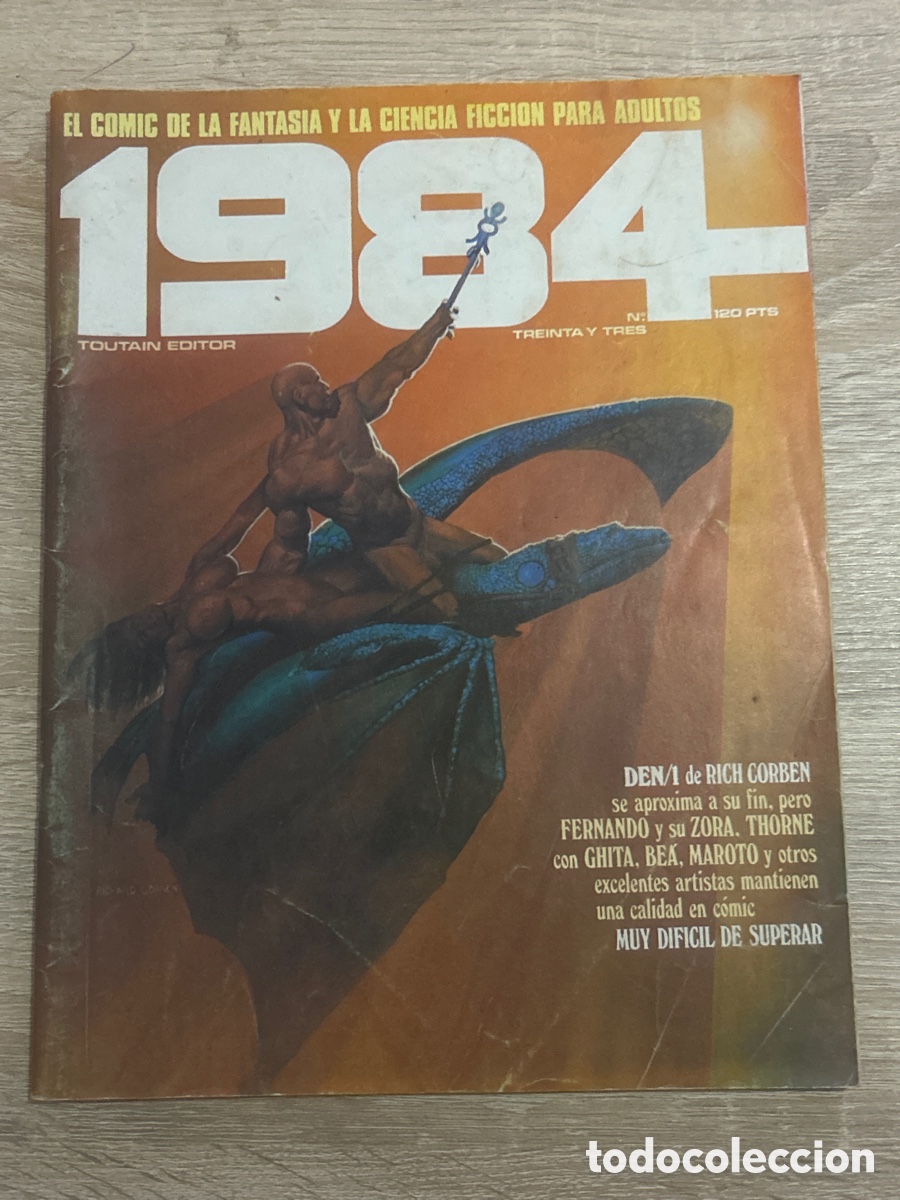 Tebeos: C&oacute;mic de fantas&iacute;a y ciencia ficci&oacute;n 1984 n&uacute;m 33