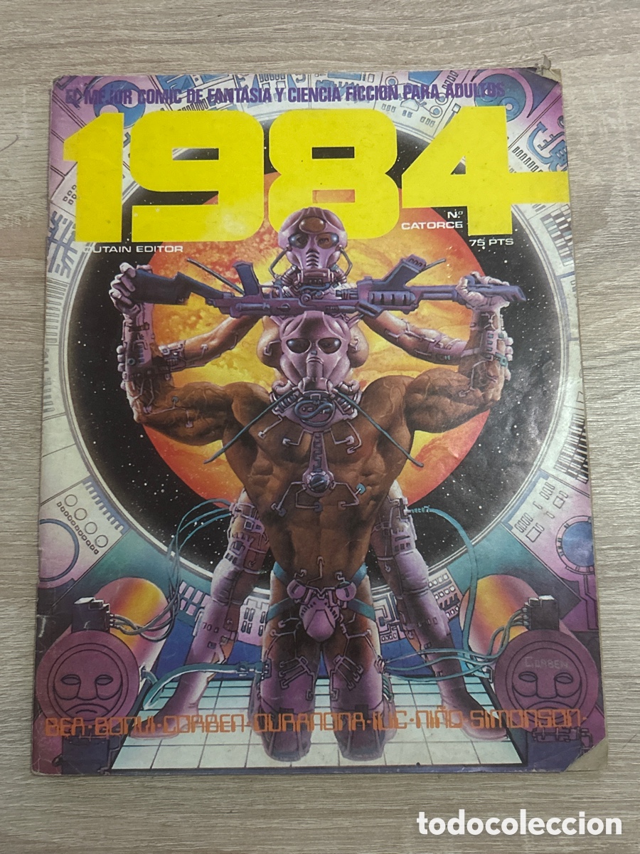 Tebeos: C&oacute;mic de fantas&iacute;a y ciencia ficci&oacute;n 1984 n&uacute;m 14