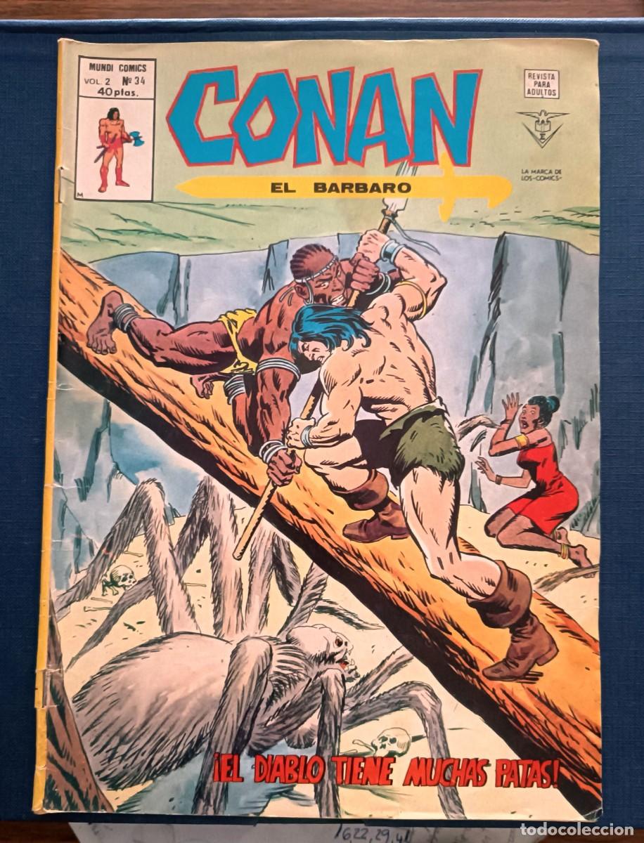 Tebeos: CONAN EL BARBARO MUNDI COMICS VOL. 2 N.34