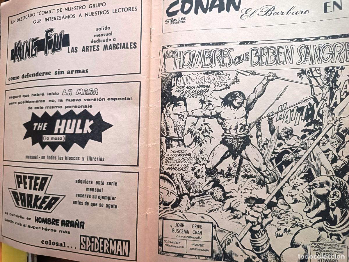 Tebeos: CONAN EL BARBARO MUNDI COMICS VOL. 2 N.34 - Foto 3