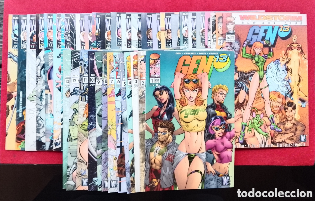 Tebeos: C&oacute;mic Gen 13 colecci&oacute;n completa 1/39