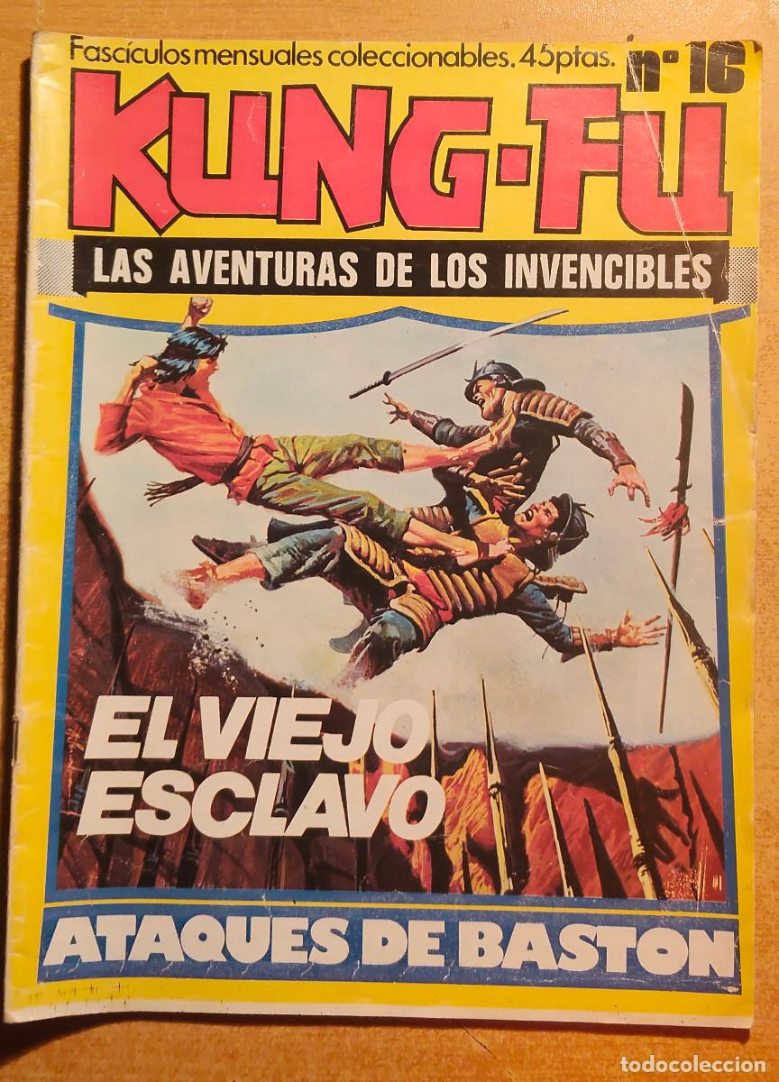 Tebeos: Kung Fu N&ordm; 16. - las aventuras de los invencibles - el viejo esclavo - Editciones Amaika.