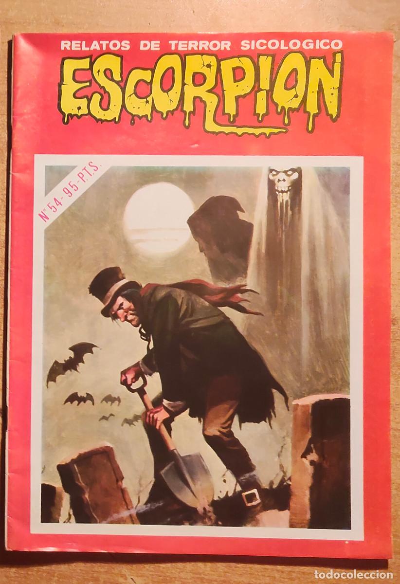Tebeos: ESCORPION - REVISTA COMIC DE TERROR PSICOLOGICO - n&ordm; 54