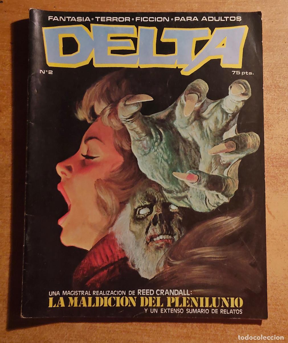 Tebeos: TEBEO DELTA N&ordm; 2, FANTASIA TERROR, PORTADA SEGRELLES, EDICIONES DELTA