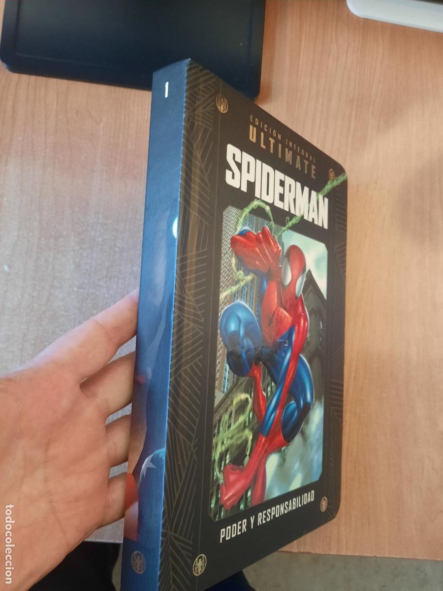 Tebeos: SPIDERMAN EDICI&Oacute;N INTEGRAL ULTIMATE - PODER Y RESPONSABILIDAD - N&ordm; 1 - ED. SALVAT - Foto 2