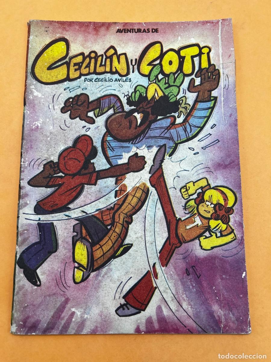 Tebeos: CUBA. TEBEO. CECILIN Y COTI. CECILIO AVILES. N&deg; 4. 1984. ED: GENTE NUEVA.
