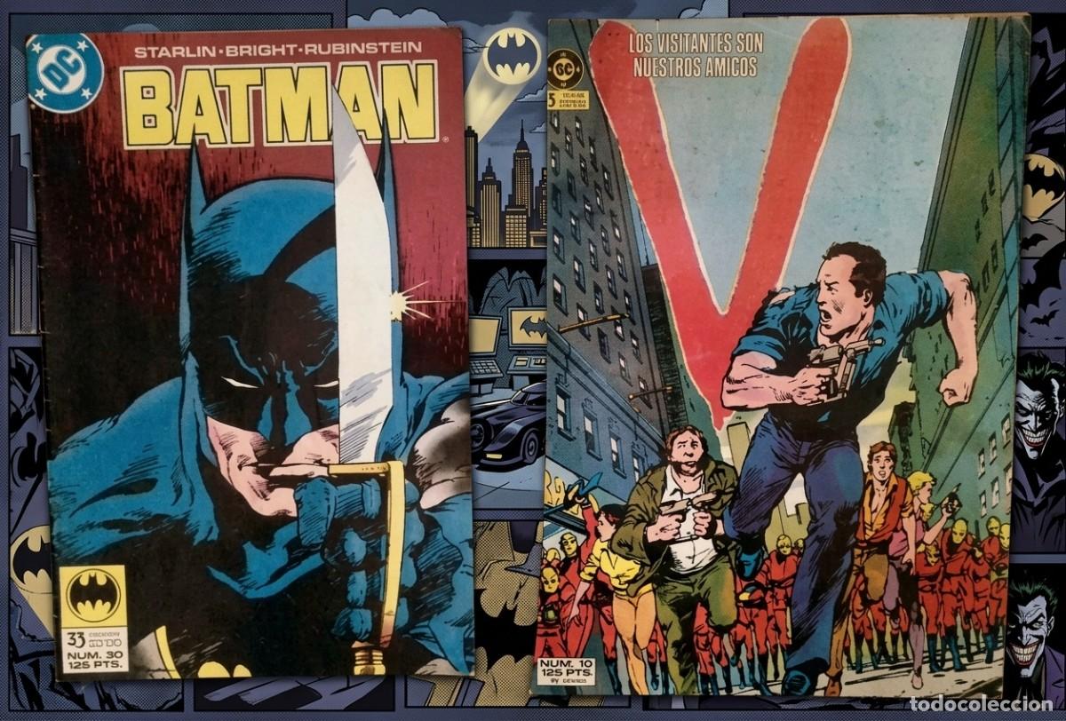 Tebeos: Comic Batman y V (Los visitantes)