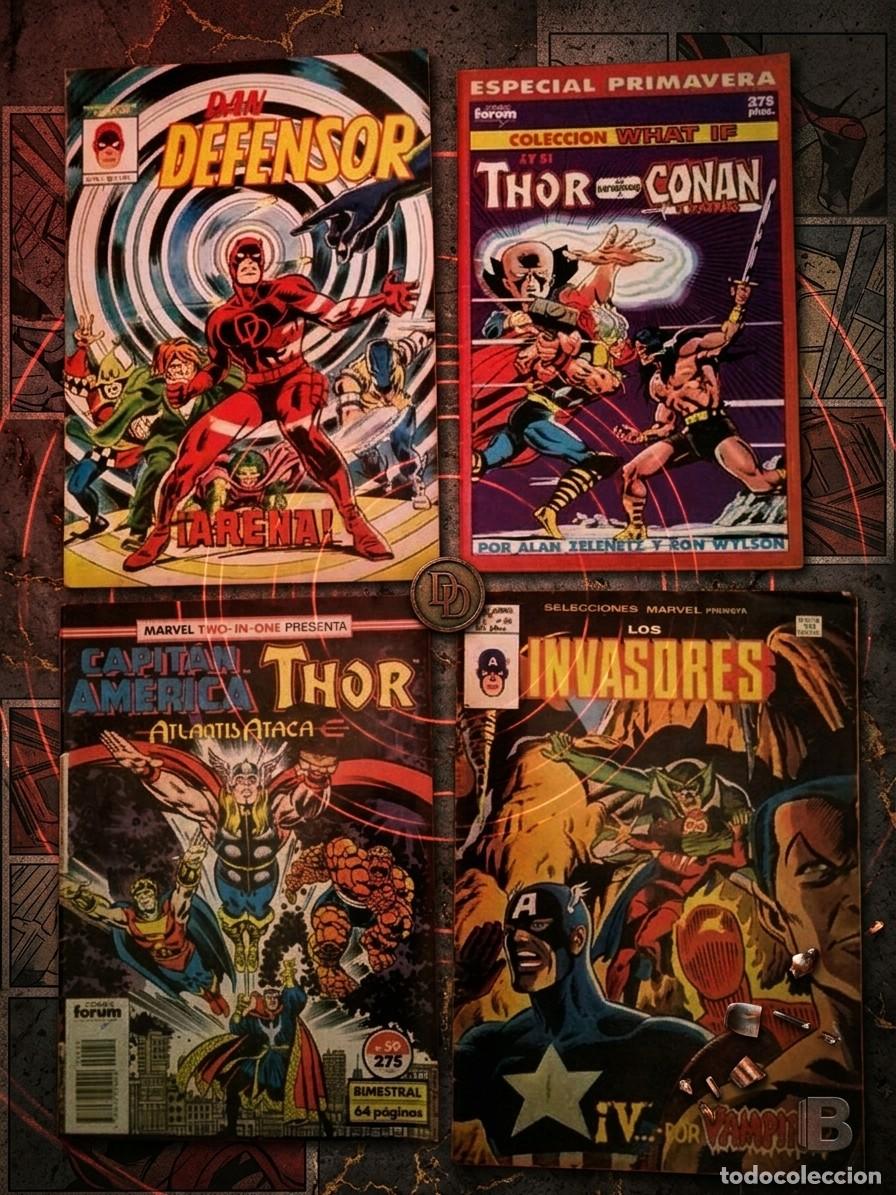Tebeos: Dan defensor + thor vs. Conan + Marvel 2 in 1