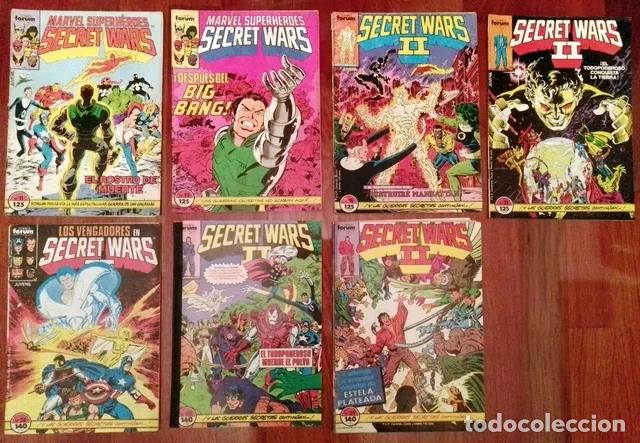 Tebeos: Secret Wars y Secret Wars 2