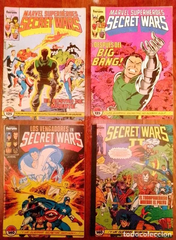 Tebeos: Secret Wars y Secret Wars 2 - Foto 2