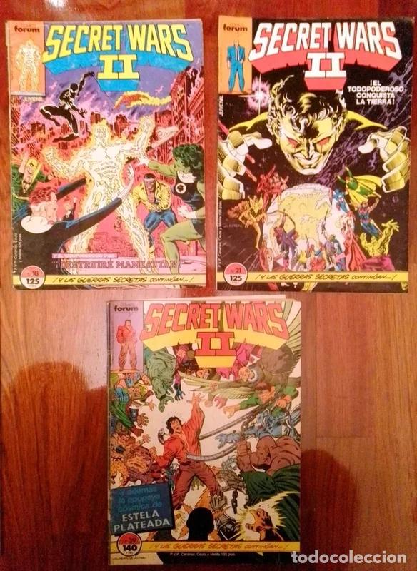 Tebeos: Secret Wars y Secret Wars 2 - Foto 3