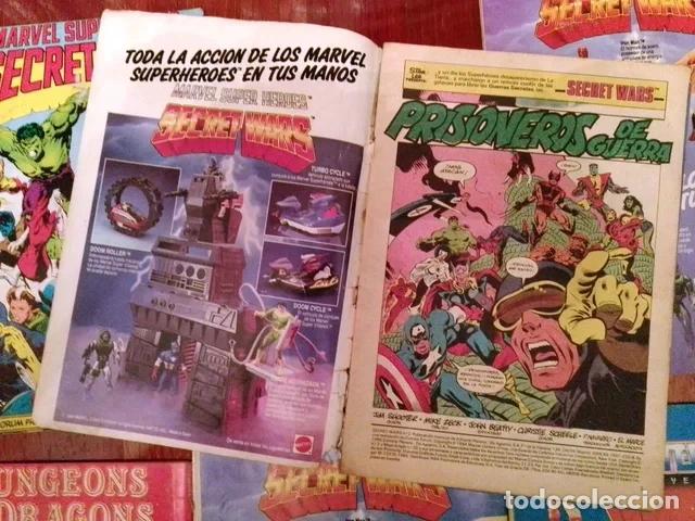Tebeos: Secret Wars y Secret Wars 2 - Foto 4