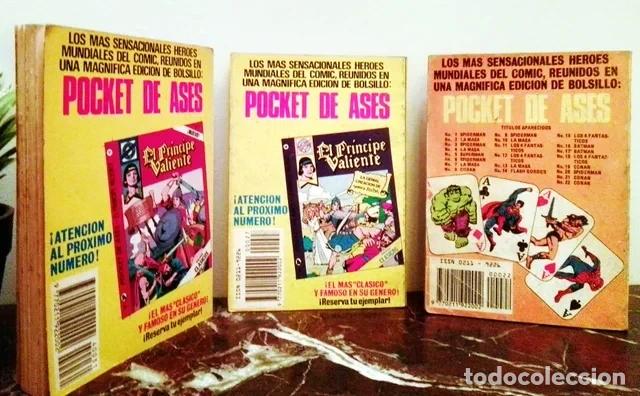 Tebeos: 3 comics Pocket de Ases - Foto 6