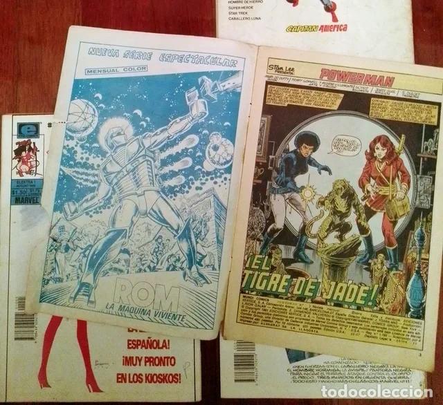 Tebeos: 4 comics Power Man y Cl&aacute;sicos Marvel - Foto 2