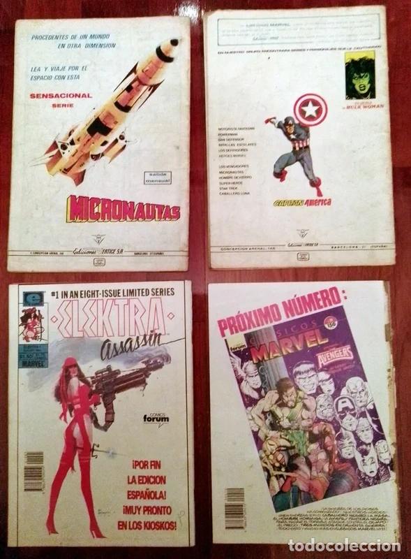 Tebeos: 4 comics Power Man y Cl&aacute;sicos Marvel - Foto 3
