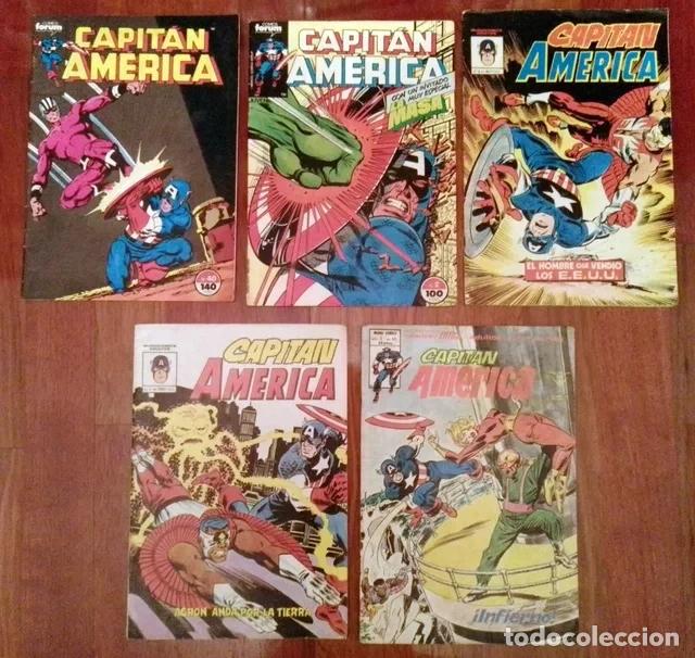 Tebeos: 5 comics variados Capit&aacute;n Am&eacute;rica - Foto 1
