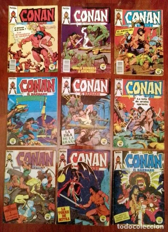 Tebeos: 9 comics de Conan el Barbaro