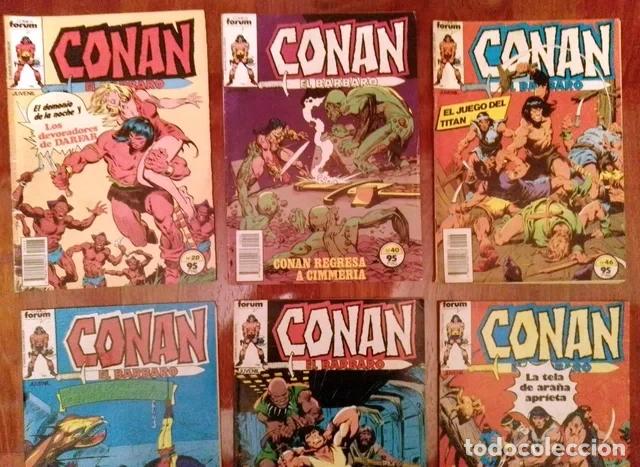 Tebeos: 9 comics de Conan el Barbaro - Foto 2