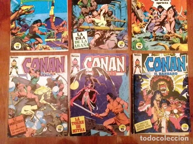 Tebeos: 9 comics de Conan el Barbaro - Foto 3