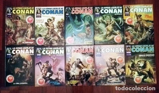 Tebeos: La espada salvaje de Conan (10 vol&uacute;menes) - Foto 2