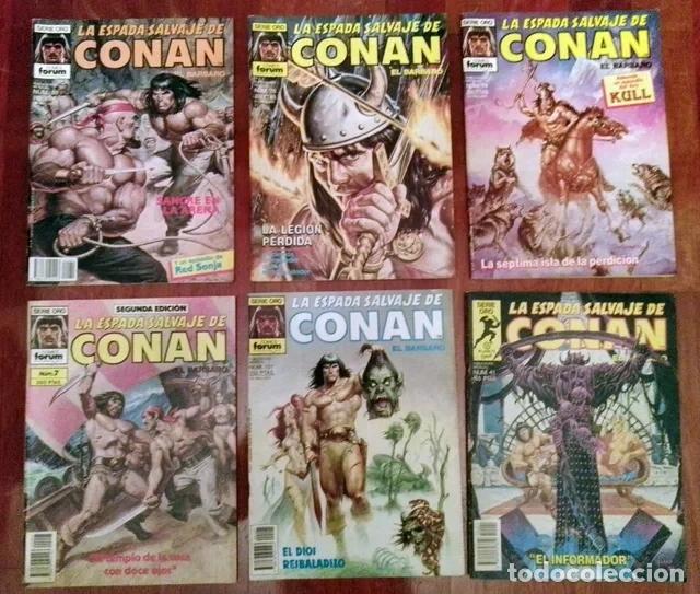 Tebeos: 6 comics de &rdquo;La espada salvaje de Conan&rdquo; - Foto 1