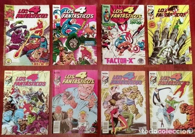 Tebeos: 8 comics de &rdquo;Los 4 fant&aacute;sticos&rdquo;