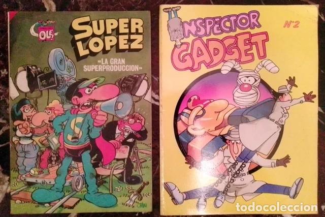 Tebeos: Comics Inspector Gadget + SuperLopez