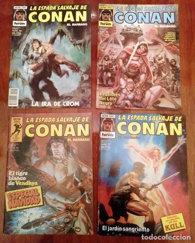 Tebeos: 4 comics de &rdquo;La espada salvaje de Conan&rdquo; - Foto 1