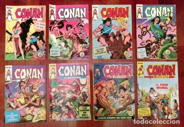 Tebeos: 8 comics de Conan el b&aacute;rbaro - Foto 1