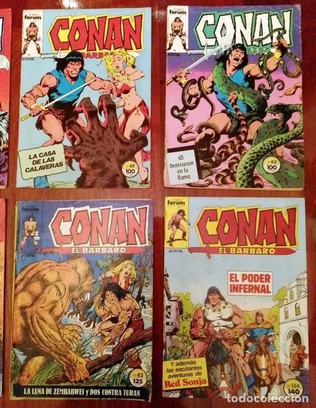 Tebeos: 8 comics de Conan el b&aacute;rbaro - Foto 3