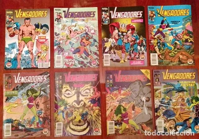 Tebeos: 8 comics de &rdquo;Los Vengadores&rdquo;