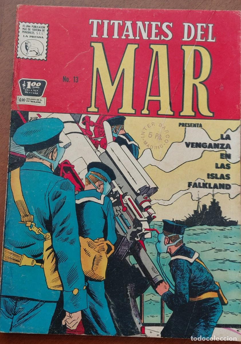 Tebeos: TITANES DEL MAR n&ordm;13 ORIGINAL (EDITORA LA PRENSA - MEXICO - 1965)