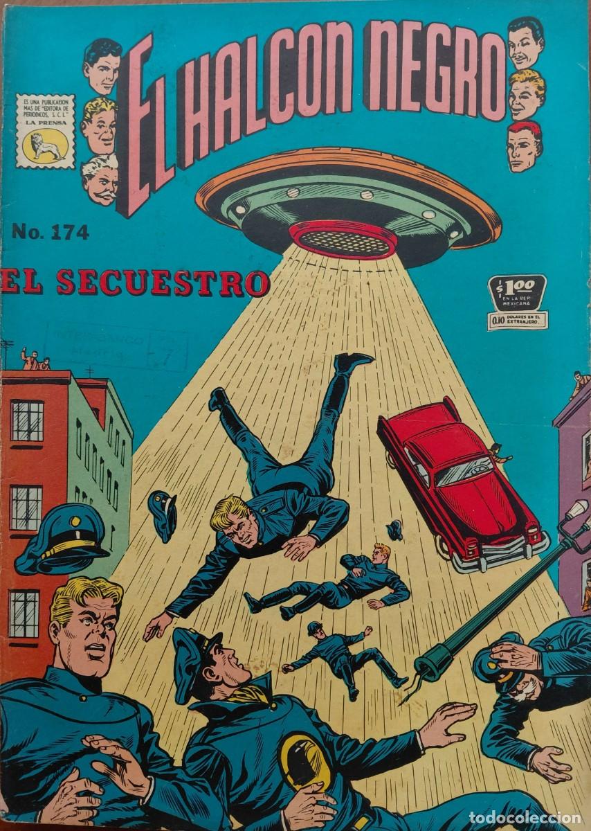 Tebeos: EL HALC&Oacute;N NEGRO n&ordm;174 ORIGINAL (EDITORA LA PRENSA - MEXICO - 1962)
