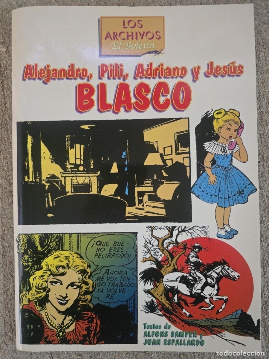 Tebeos: Alejandro, Pili, Adriano y Jes&uacute;s Blasco.Los Archivos El Bolet&iacute;n