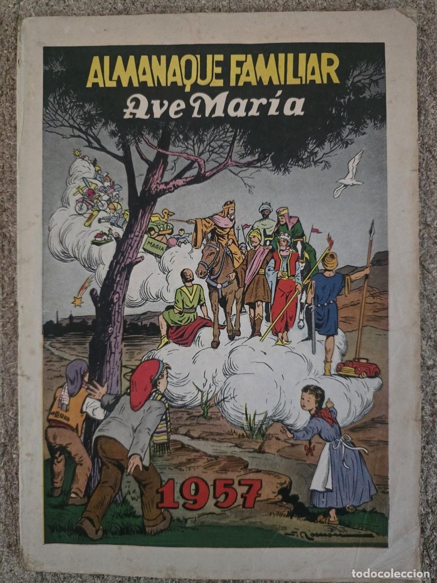 Tebeos: Almanaque Familiar Ave Mar&iacute;a 1957