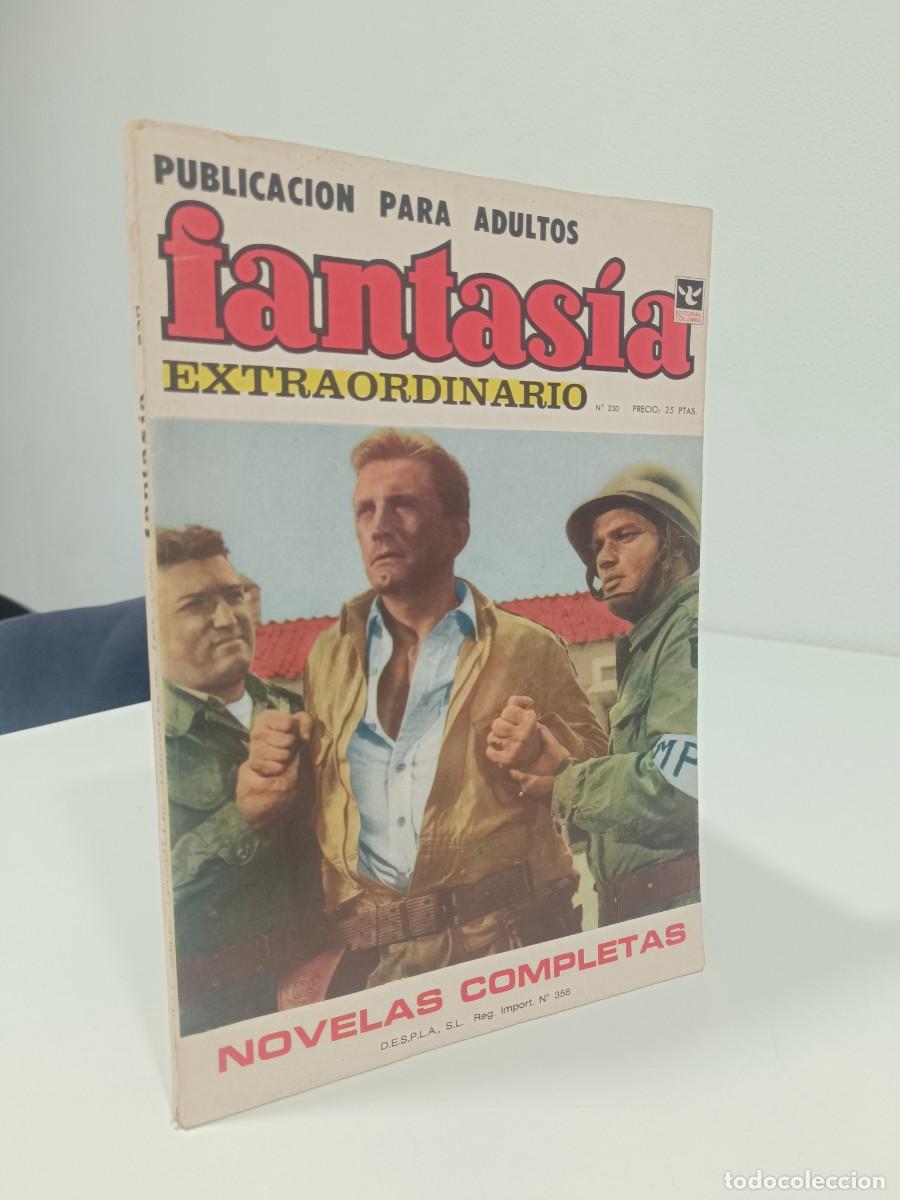 Tebeos: FANTASIA EXTRAORDINARIO 230,(DE 304),COLUMBA,1964.CON ROLAND EL CORSARIO.CON DEFECTO