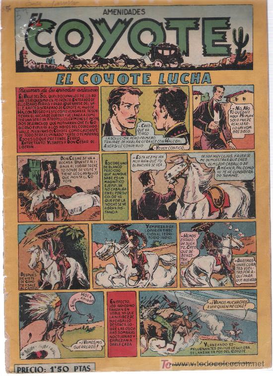 Tebeos: El Coyote.Cliper. El Coyote lucha - Foto 1