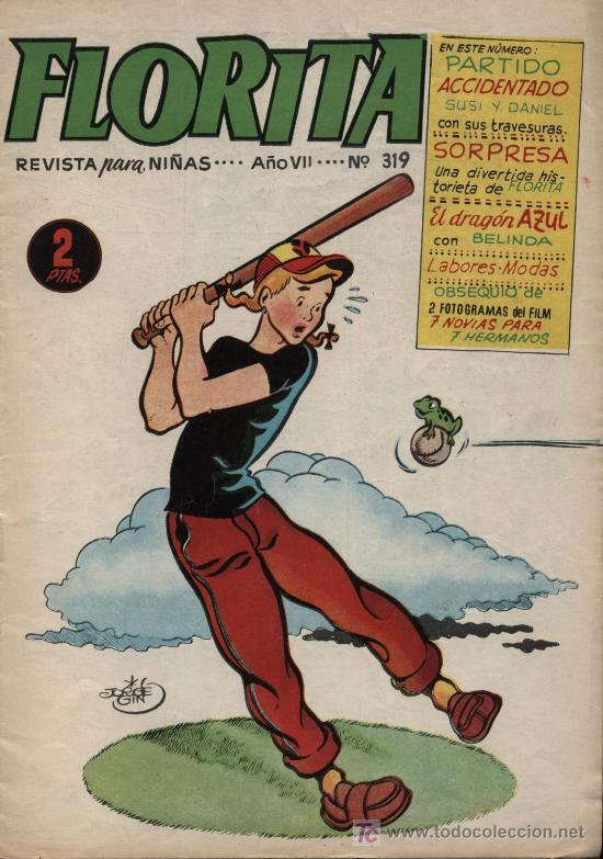 Tebeos: Florita. Cliper. n&ordm; 319 - Foto 1
