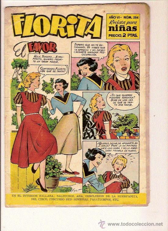 Tebeos: FLORITA N&ordm;284    EDITA  CLIPER - Foto 1