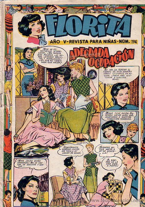 Tebeos: FLORITA N&ordm; 194  EDICIONES CLIPER   ORIGINAL - Foto 1