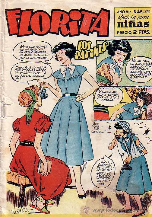 Tebeos: FLORITA N&ordm; 241 EDICIONES CLIPER   ORIGINAL - Foto 1