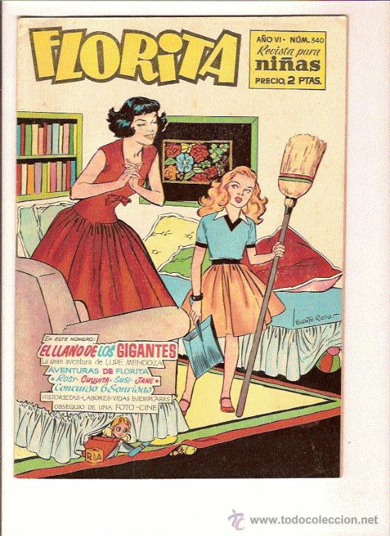 Tebeos: FLORITA    N&ordm; 340      EDITA  CLIPER - Foto 1