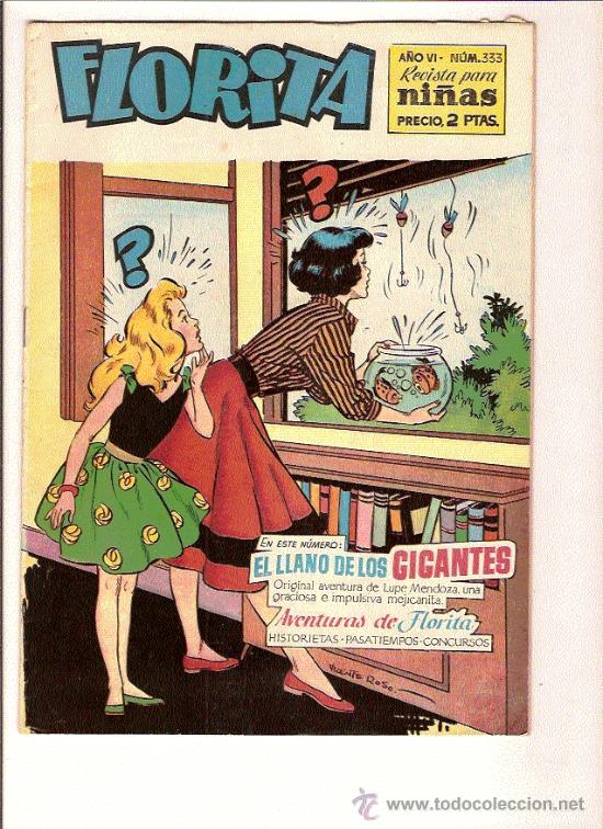Tebeos: FLORITA    N&ordm; 333       EDITA  CLIPER - Foto 1