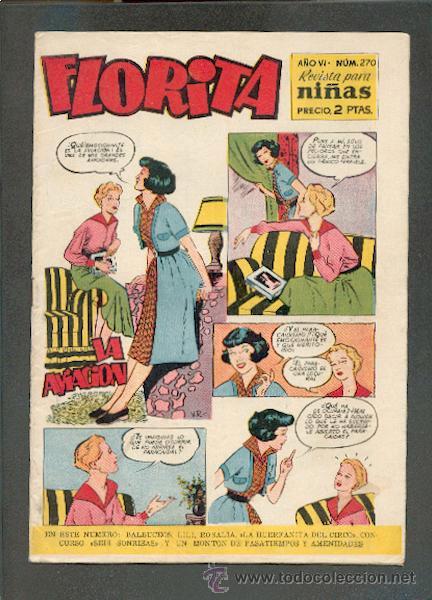 Tebeos: FLORITA N&ordm; 270,ED.CLIPER - Foto 1
