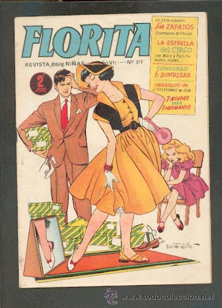 Tebeos: FLORITA N&ordm; 317,ED.CLIPER - Foto 1