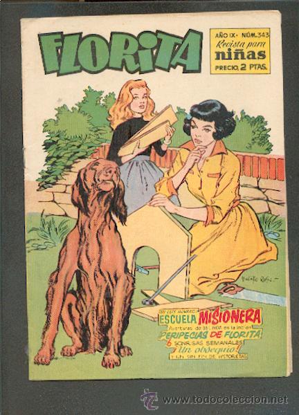 Tebeos: FLORITA N&ordm; 343,ED.CLIPER - Foto 1